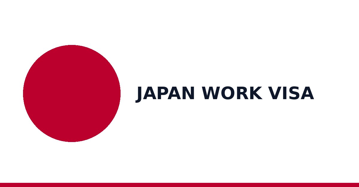 Japan work visa